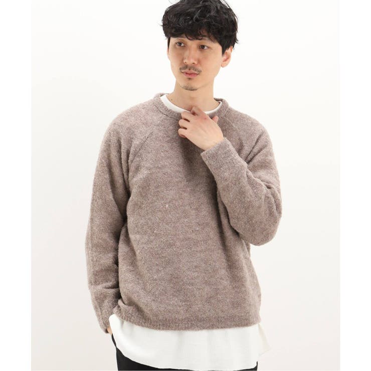 ベージュ | ＜B.C STOCK＞ LOOP ALPACA KNIT | B.C STOCK