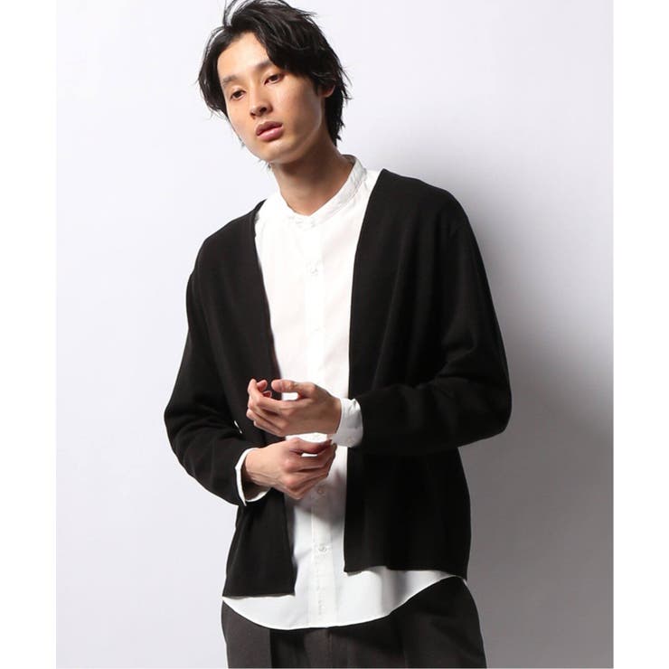 B.C STOCK ベーセーストック】ストレッチニットカーディガン