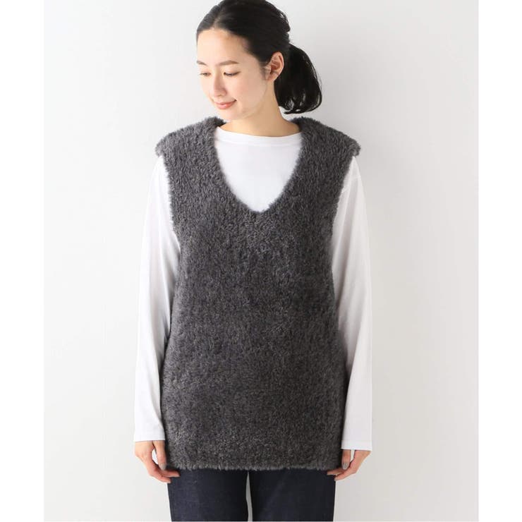 IENA＞ Aube Mole ノースリーブプルオーバー◇[品番：BYCW0012013