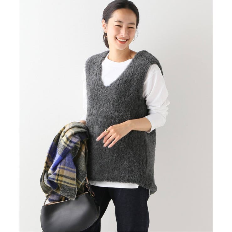 【正規品】 IENA＞ ノースリーブプルオーバー◇[品番 Mole Aube ベスト+ジレ