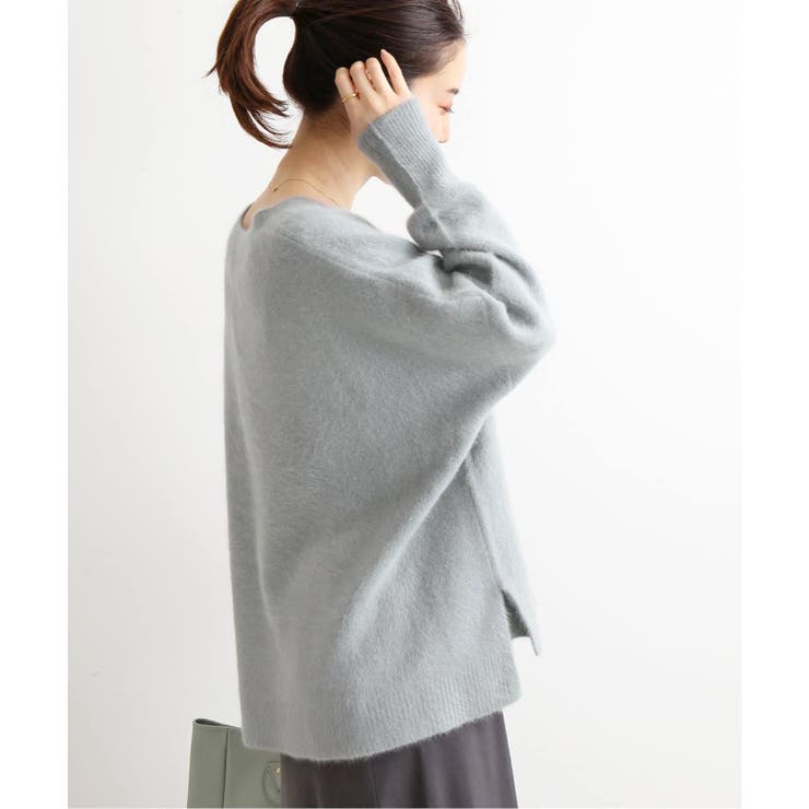 IENA＞ ラクーンVネックプルオーバー◇[品番：BYCW0010222]｜B.C