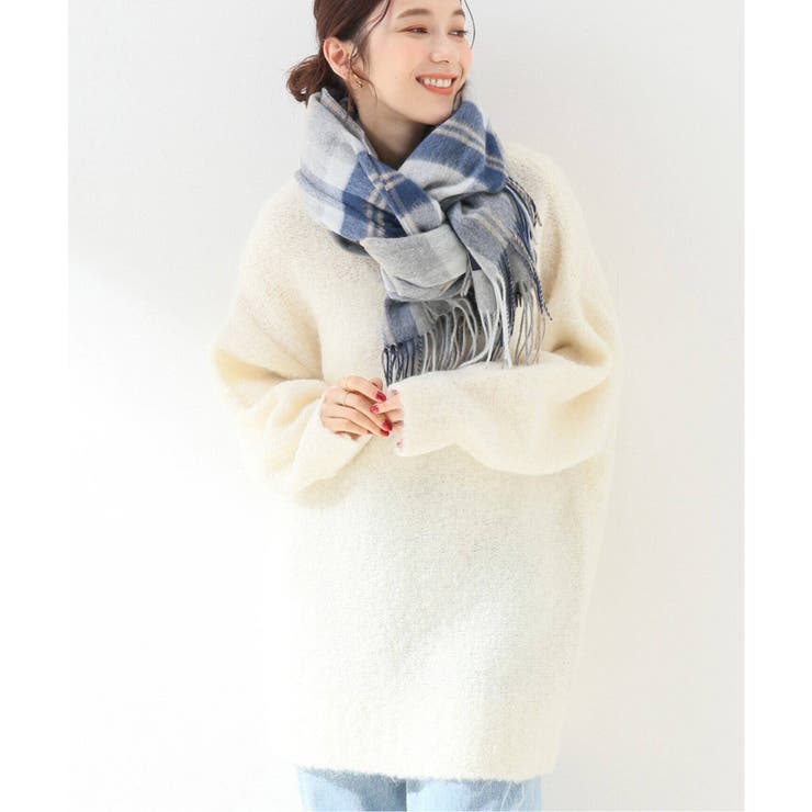 SLOBE IENA＞ モヘヤブークレーボートネックプルオーバー◇[品番