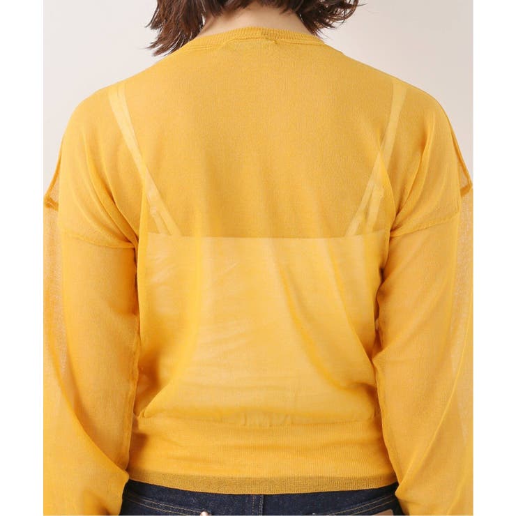 PALOMA WOOL/パロマ ウール】シースルーニット[品番：BYCW0007431