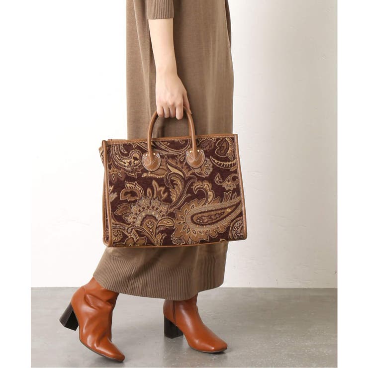 追加》ジャガード織りBAG◇[品番：BYCW0003401]｜B.C STOCK（ベーセー