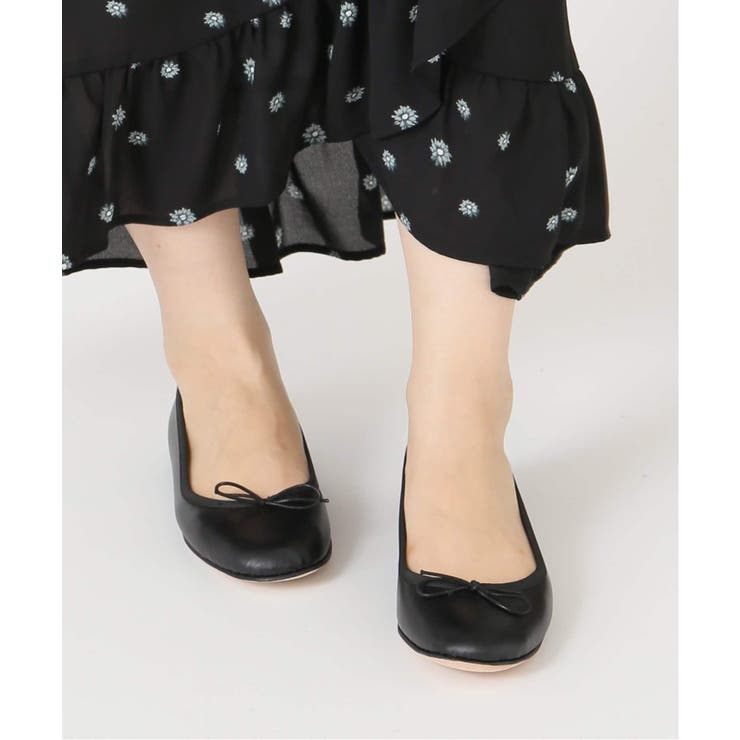 SPLETA バレエシューズ ブラック Spick and Span＞ 【SPELTA】Calfバレエシューズ◇[品番