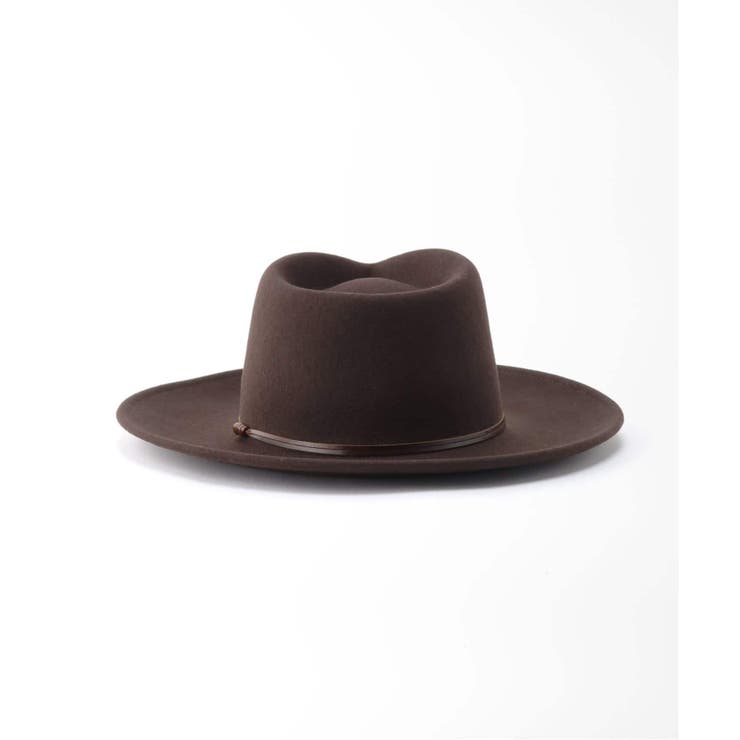 WYETH レザーコードフェルトhat