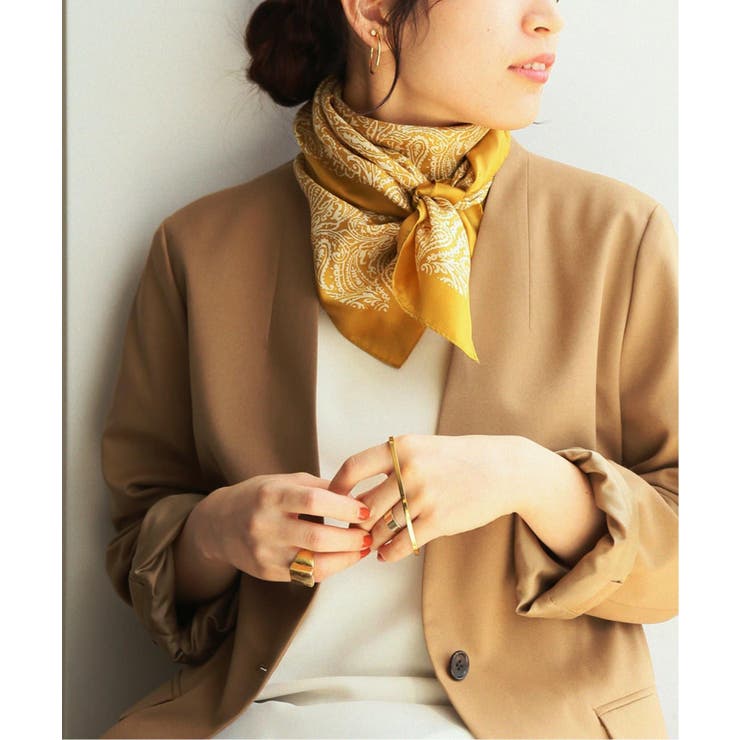 NOBLE＞ 【JAMIRAY】スカーフ(バッグベルトツキ)[品番：BYCW0009884