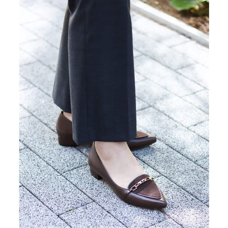 LE TALON＞ 2.5cmポインテッドビットローファー◇[品番：BYCW0012027]｜B.C  STOCK（ベーセーストック）のレディースファッション通販｜SHOPLIST（ショップリスト）