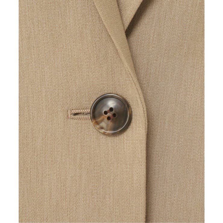 Spick &amp; Span - 洗える！スピッスアンドスパン　ラミーサイドスリットオーバージャケット　38 Spick & Span（スピックアンドスパン）の「ラミーサイドスリット