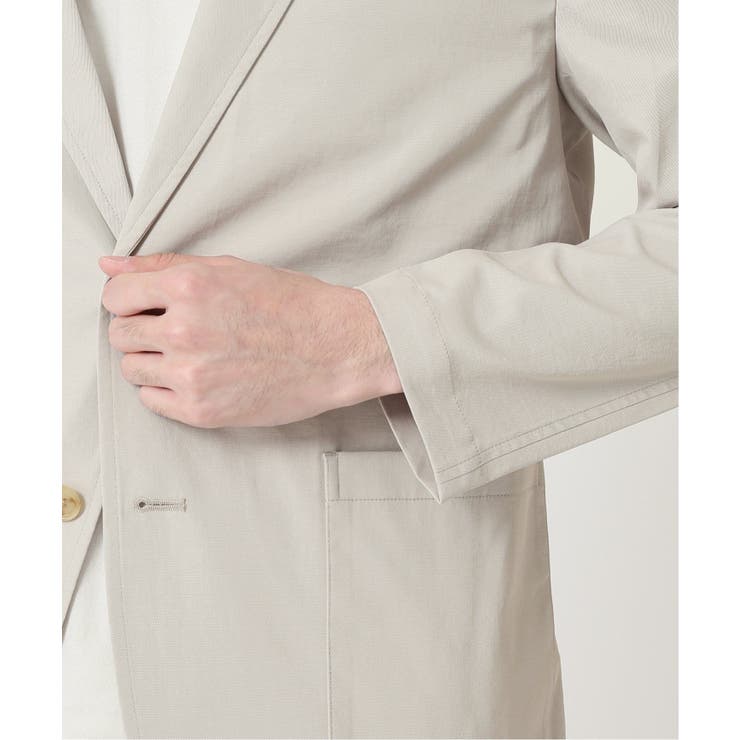 ＜B.C STOCK＞ ドゥースリネンジャケット【セットアップ着用可能】 | B.C STOCK | 詳細画像8 