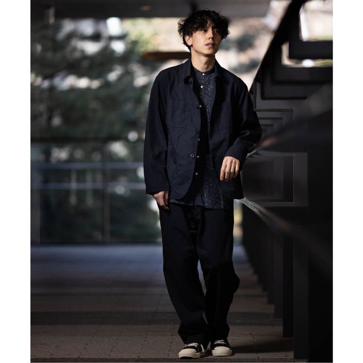08circus ポンチ素材　ジップアップジャケット ゴア®︎ウインドストッパー®ソフトシェルジャケット 51038