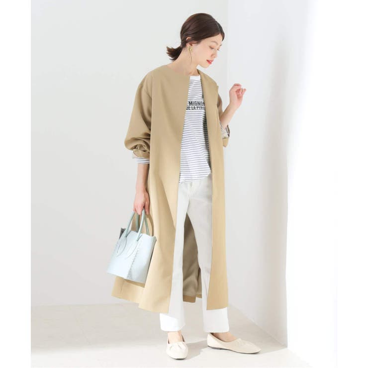 SLOBE IENA（スローブイエナ）の「強撚OXオーバーコート【手洗い