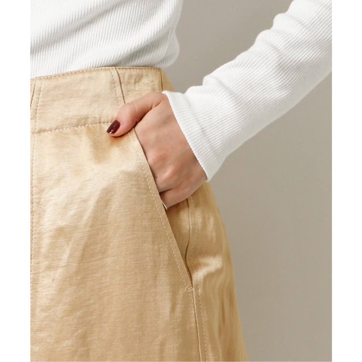 Spick and Span＞ サテンベイカーパンツ◇[品番：BYCW0013181]｜B.C