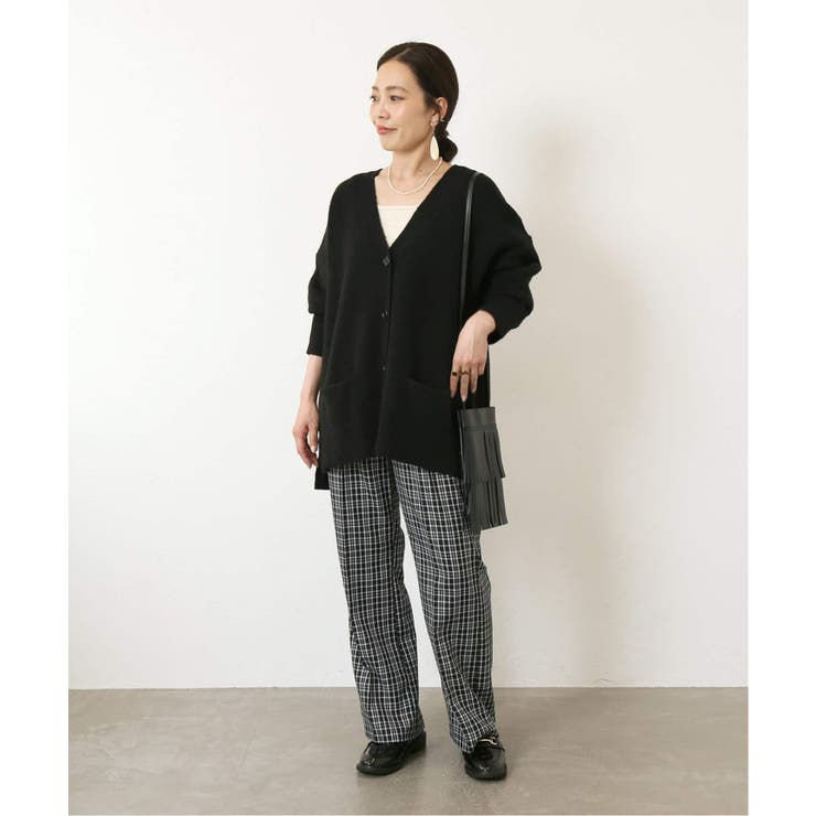 B.C STOCK＞ ダブルツイルチェックパンツ◇[品番：BYCW0013821