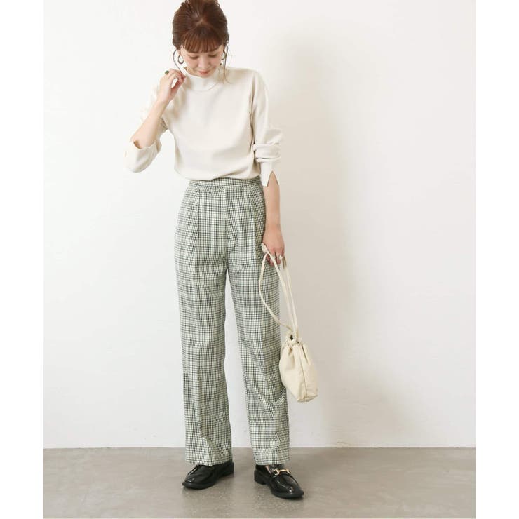 SUPREME (シュプリーム) 23SS Work Pant Navy Plaid チェック柄