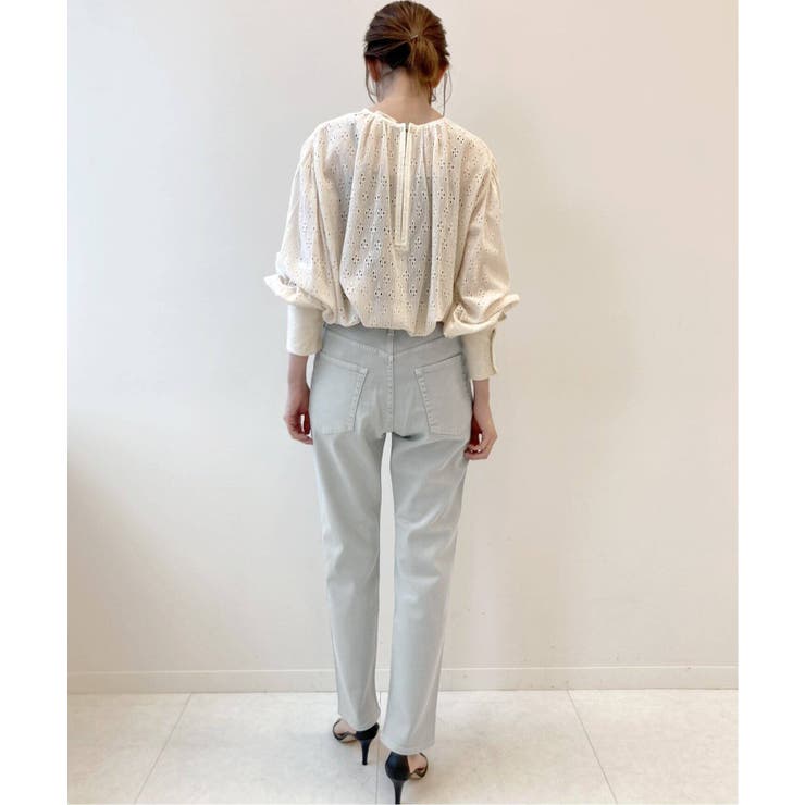 IENA＞ カラーチノストレッチスリムパンツ◇[品番：BYCW0013201