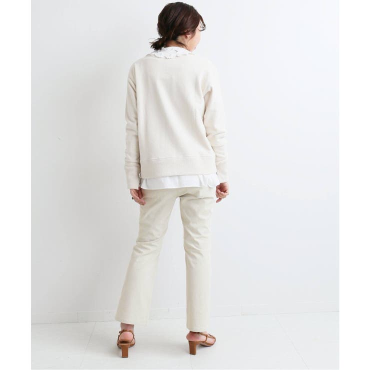 IENA＞ スリムストレッチクロップドパンツ◇[品番：BYCW0013204