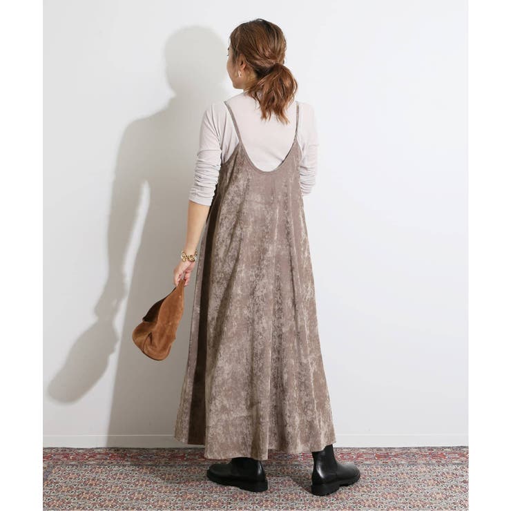 ＜IENA＞ IENA LA BOUCLE ベロア キャミワンピース◆[品番：BYCW0013880]｜B.C  STOCK（ベーセーストック）のレディースファッション通販｜SHOPLIST（ショップリスト）