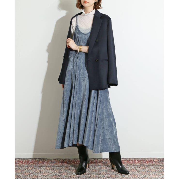 専用 iena la boucle ラッフルヘムチュニックキャミワンピース IENA LA BOUCLE チュールキャミワンピース（ワンピース）｜IENA