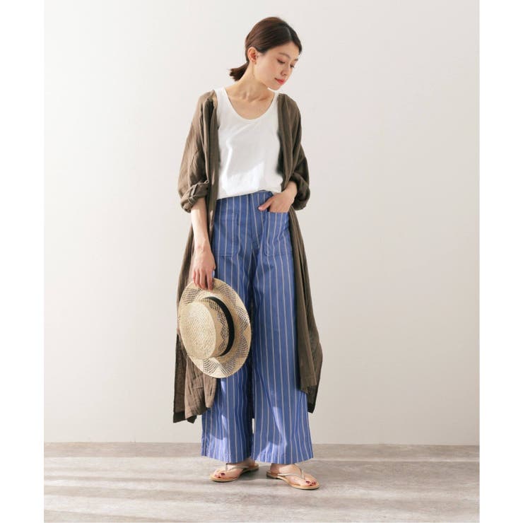 SLOBE IENA＞ ガーゼガウンコート[品番：BYCW0013219]｜B.C STOCK