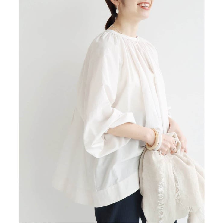 SLOBE IENA（スローブイエナ）の「R.Mossタックギャザー