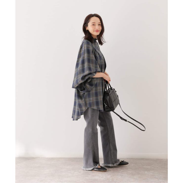 slobeiena loro Shirring ブラウス SLOBE IENA（スローブイエナ）の「【Loro/ローロ】 Shirring
