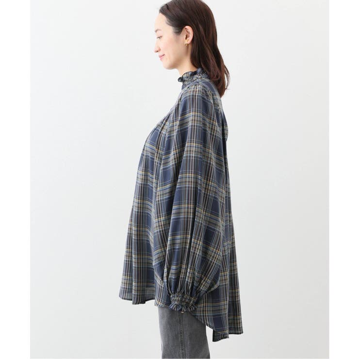 slobeiena loro Shirring ブラウス SLOBE IENA（スローブイエナ）の「【Loro/ローロ】 Shirring