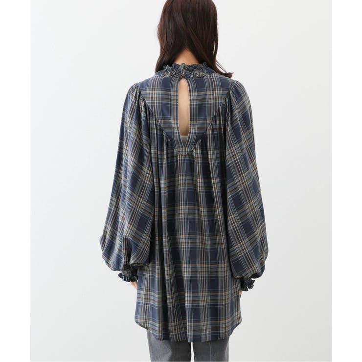 SLOBE IENA＞ 【Loro/ローロ】 Shirring ブラウス[品番
