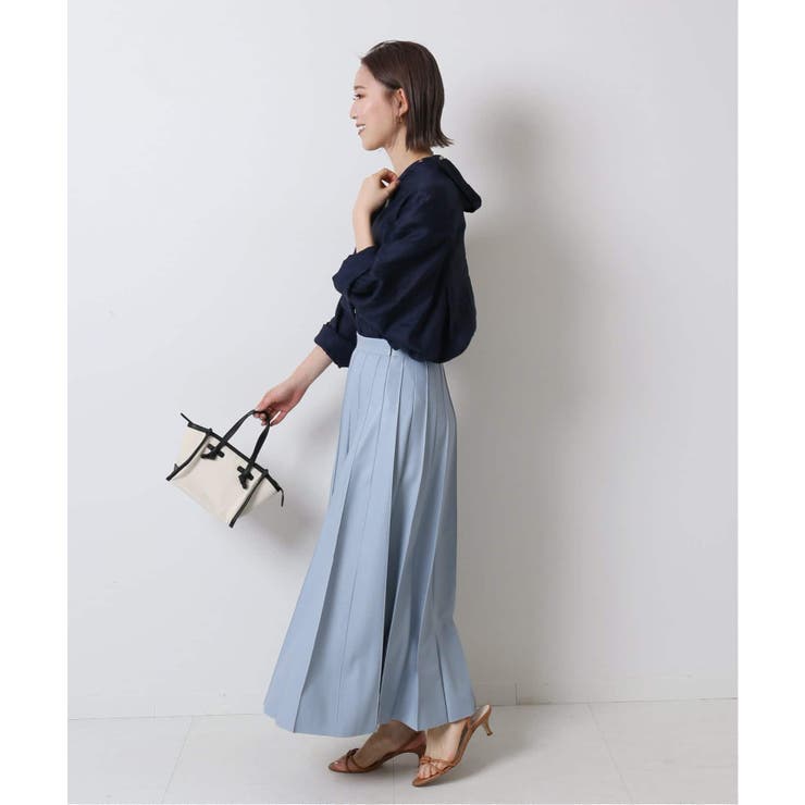 Spick and Span＞ フェイクレザープリーツスカート◇[品番