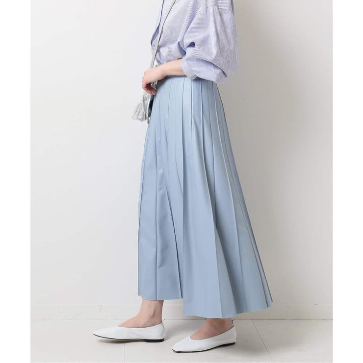 Spick and Span＞ フェイクレザープリーツスカート◇[品番