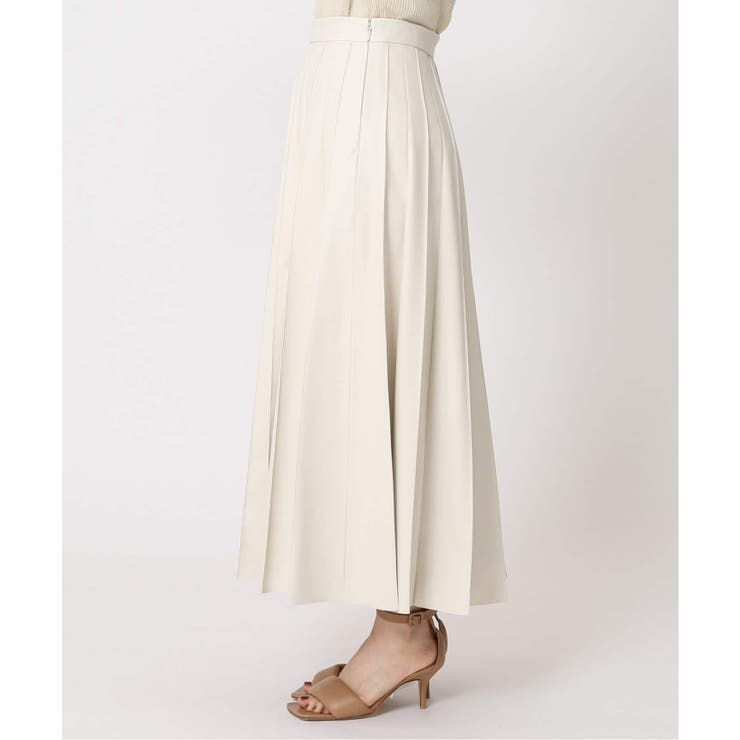 Spick and Span＞ フェイクレザープリーツスカート◇[品番