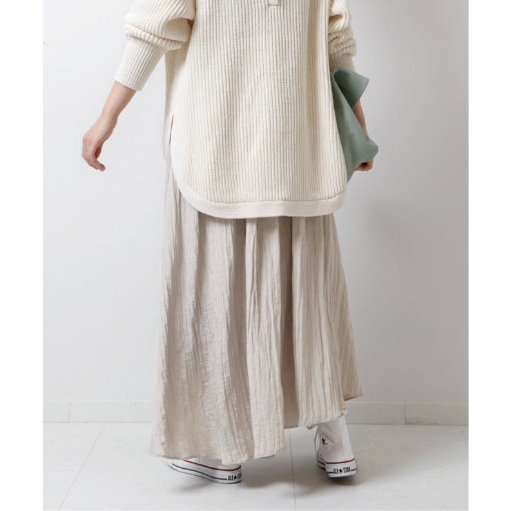 Spick & Span（スピックアンドスパン）の「シャイニータフタアシメヘムスカート◇（）」 - WEAR