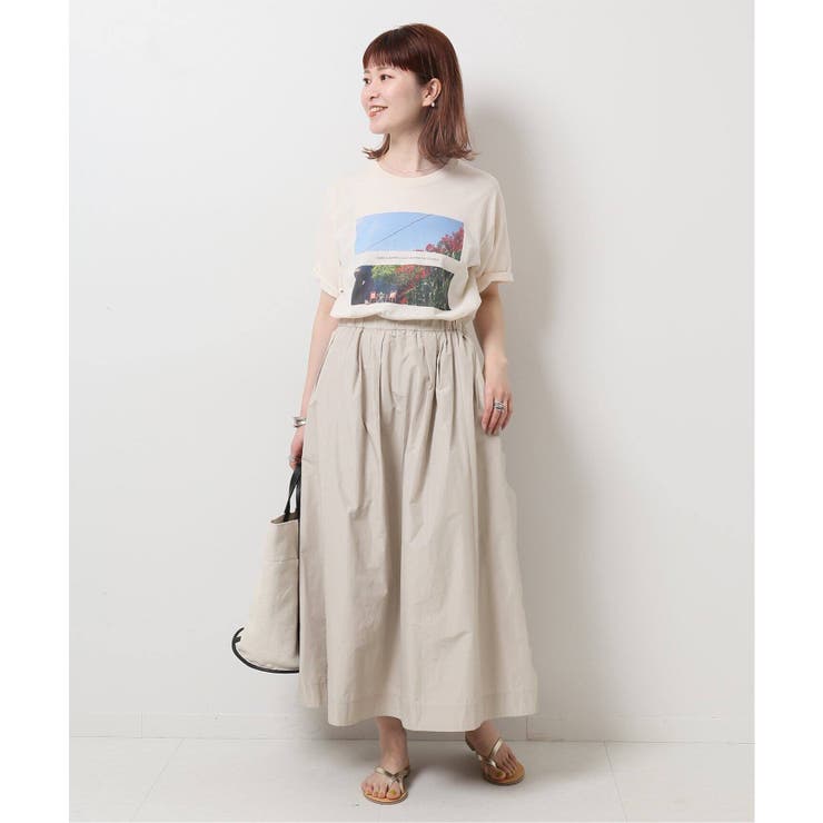 Spick and Span＞ ライトタフタギャザースカート◇[品番