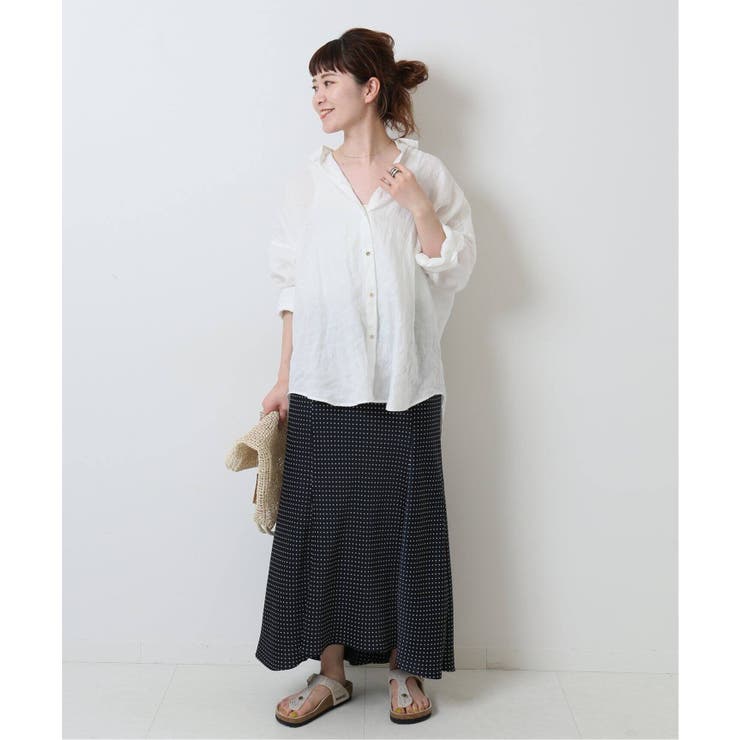 Spick and Span＞ ドットフレアースカート◇[品番：BYCW0013241