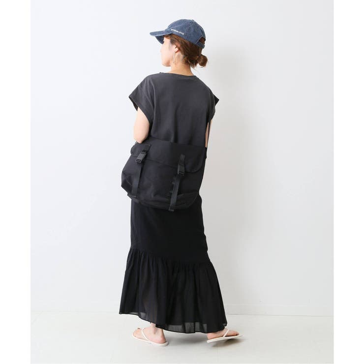 FRAMeWORK＞ コットンシフォンティアードアシメスカート◇[品番
