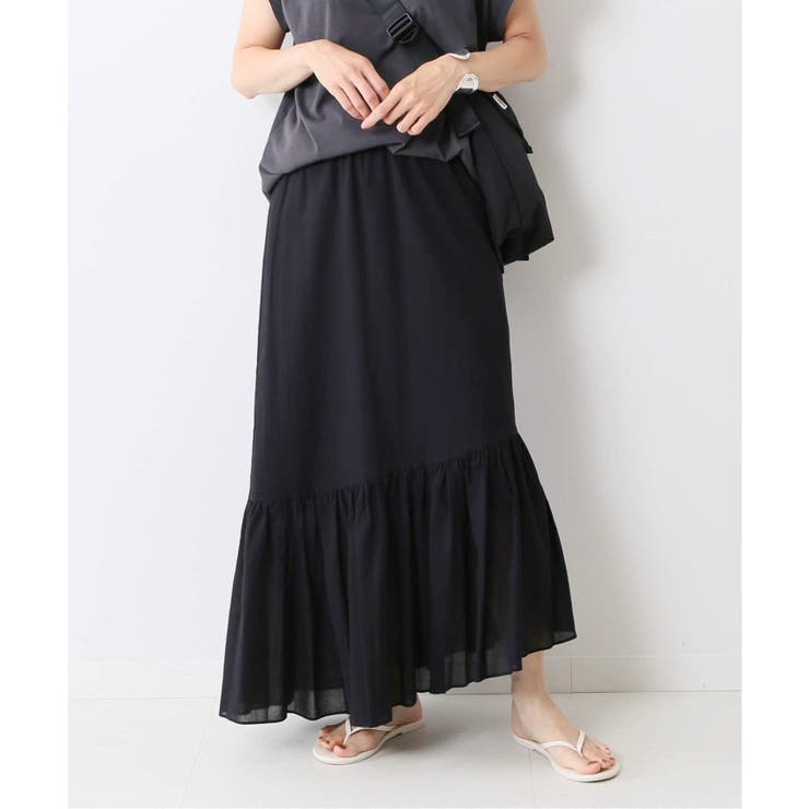＜FRAMeWORK＞ コットンシフォンティアードアシメスカート◆[品番：BYCW0013243]｜B.C  STOCK（ベーセーストック）のレディースファッション通販｜SHOPLIST（ショップリスト）