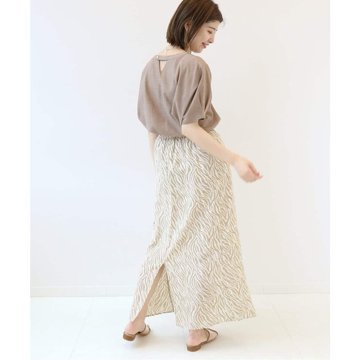 B.C STOCK＞ ゼブラプリントスカート◇[品番：BYCW0013248]｜B.C