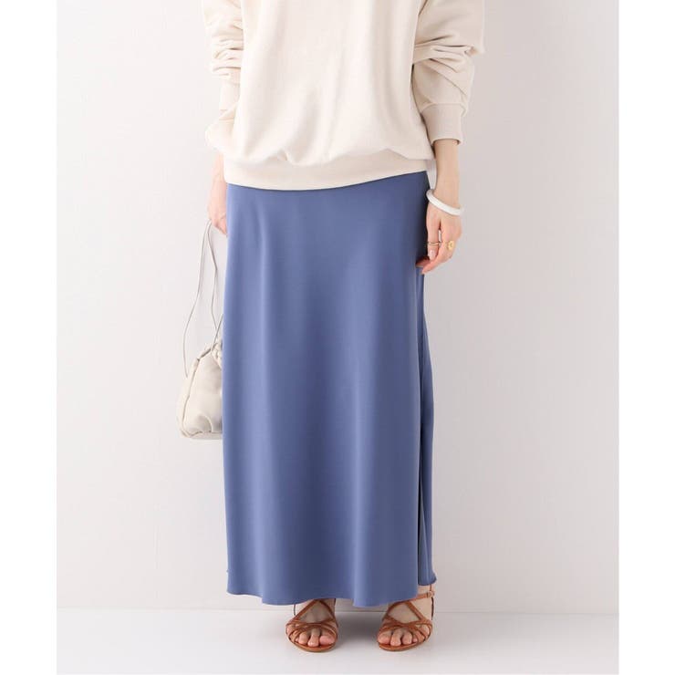 IENA（イエナ）の「サテンスリットスカート◇（スカート）」 - WEAR