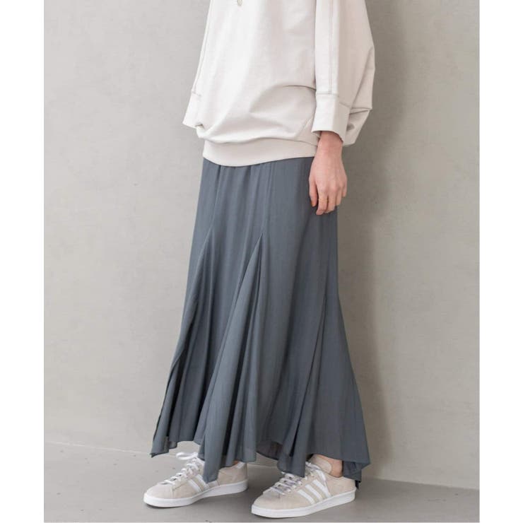 IENA＞ 《追加》ジョーゼットランダムフレアスカート◇[品番
