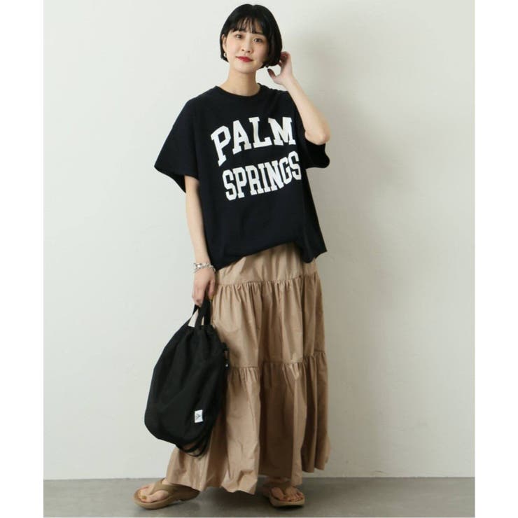 ラウンドヘムロゴTシャツ | ジャーナルスタンダード(JOURNAL