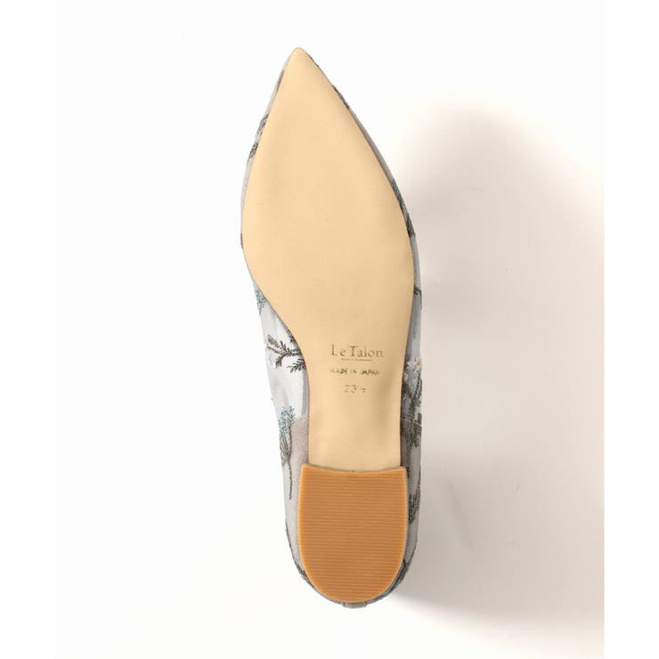 LE TALON＞ ポインテッドハーバルシシュウフラット◇[品番