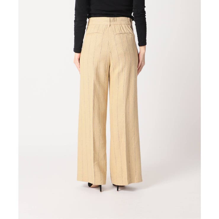 AP STUDIO＞ SCENTOF ヘンプストライプパンツ[品番：BYCW0014213]｜B.C  