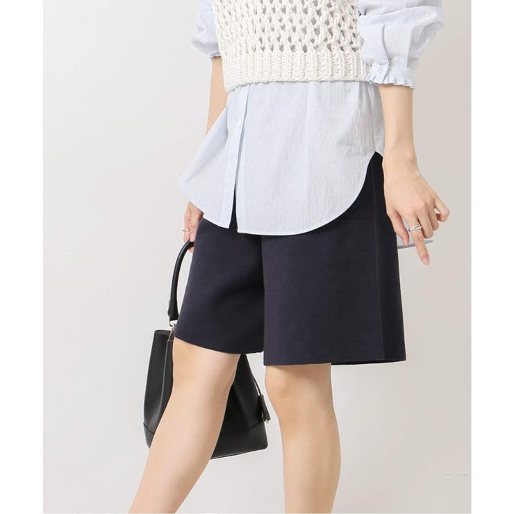 IENA＞ リネンコットンスムースハーフパンツ[品番：BYCW0014217