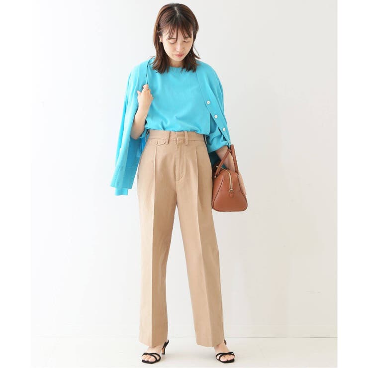 SLOBE IENA＞ アイスコットンクルーネックプルオーバー◇[品番