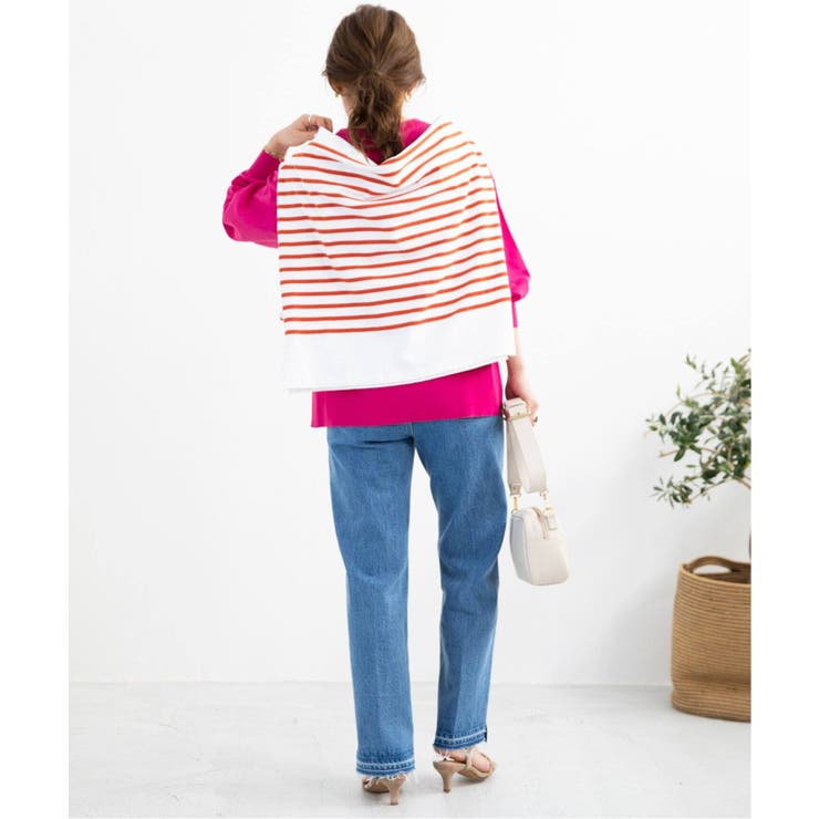 SLOBE IENA＞ アイスコットンクルーネックプルオーバー◇[品番