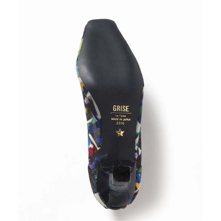 ＜LE TALON＞ 6cmスクエアストレッチメッシュパンプス | B.C STOCK | 詳細画像7 