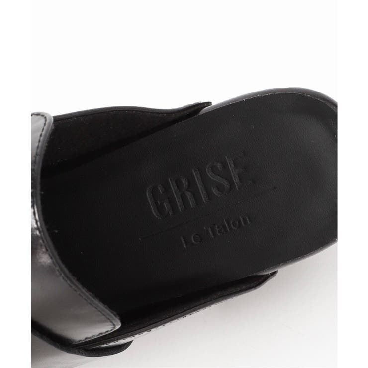 LE TALON＞ GRISE レザーサボミュール[品番：BYCW0014275]｜B.C