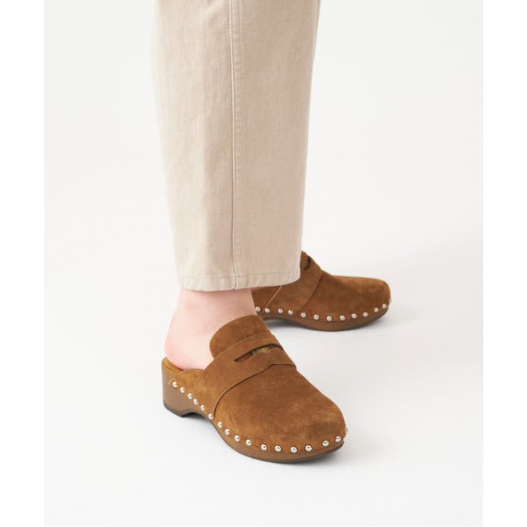 【Le Talon GRISE】6cmレザーARTYミュール Le Talon GRISE】6cmレザーARTYミュール GRISE6cmレザーARTY