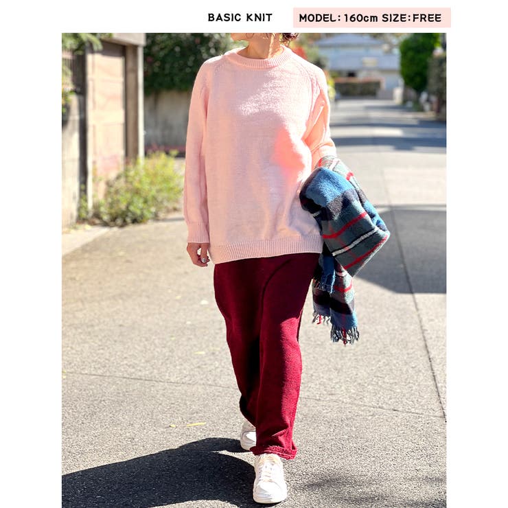 クルーネック ニット セーター | BEAT JIVE | 詳細画像3 