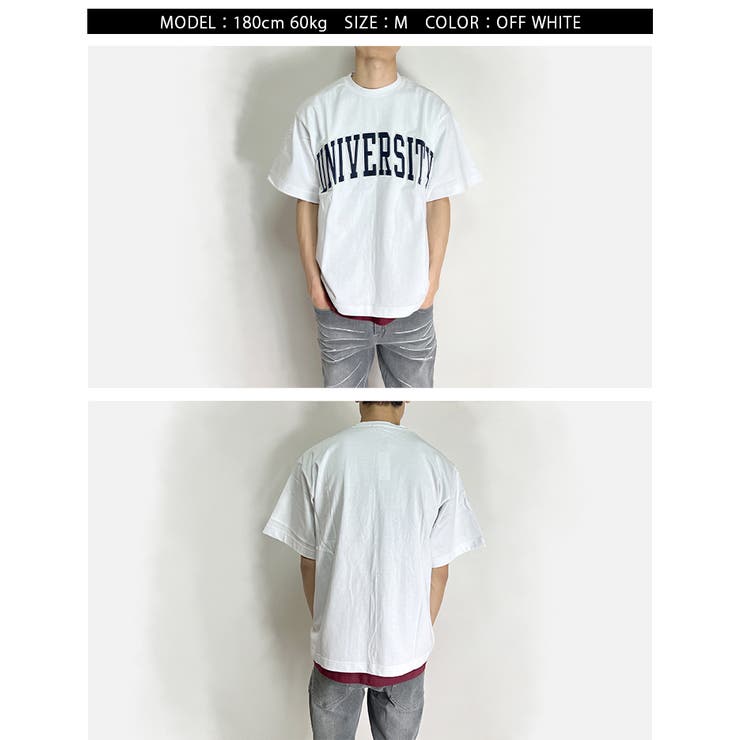 カレッジロゴ Tシャツ UNIVERSITY | BEAT JIVE | 詳細画像2 